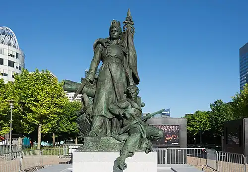 La Défense de Paris (1883), La Défense.