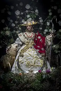 Représentation à l'église Saint-Jean-Baptiste de Marchena (es), fin du XVIIIe siècle.