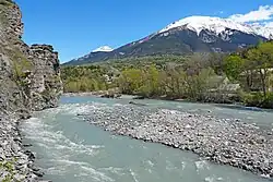 Photo de la Durance près d'Embrun.