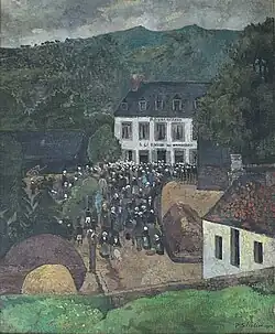 Paul Sérusier, La Foire à Châteauneuf-du-Faou, 1903.