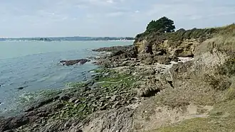 Falaise de la Pointe Saint-Laurent.