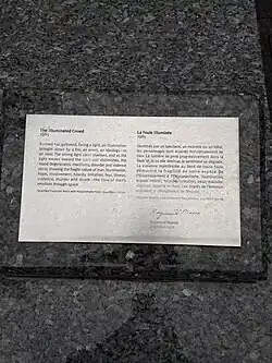 Plaque signalétique