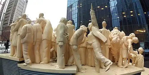 Autre vue du côté sud de l'œuvre