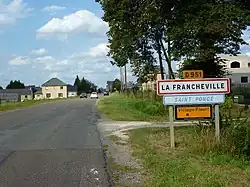 Entrée de La Francheville.