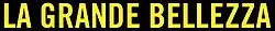Description de l'image La Grande Bellezza logo.jpeg.