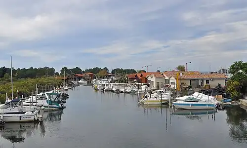 Le port de plaisance de la Hume.