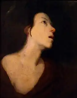 La Jeune Malade, école de Goya (début XIXe siècle).