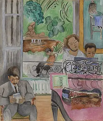 La Leçon de musique, 1917 – Fondation Barnes, Philadelphie.