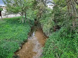 Bras principal de la Lupte au niveau de Vazerac
