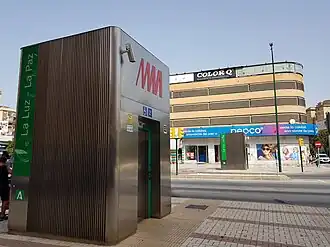 Image illustrative de l’article La Luz-La Paz (métro léger de Malaga)