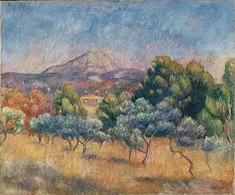 La Montagne Sainte-Victoire, 1889Auguste Renoir