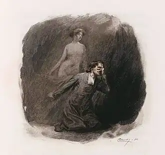 Romuald se remémore amèrement son amour perdu.