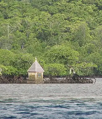 Le mémorial La Pérouse sur Vanikoro.