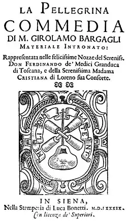 Description de l'image La Pellegrina titula.jpg.