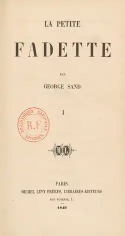 Image illustrative de l’article La Petite Fadette