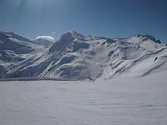 La roche de Mio depuis le nord.