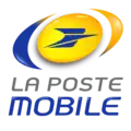 Logo de La Poste Mobile du 23 mai 2011 au 11 février 2019.