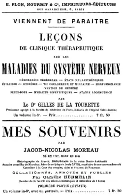 Publicité dans La revue hebdomadaire, 12 nov. 1898, p.&nbsp;3.