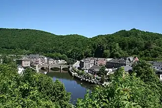 L'Ourthe à La Roche-en-Ardenne.