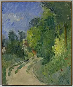 La Route tournante en sous-bois (1873-1875), huile sur toile (55&nbsp;×&nbsp;46&nbsp;cm), musée Solomon R. Guggenheim, New York.