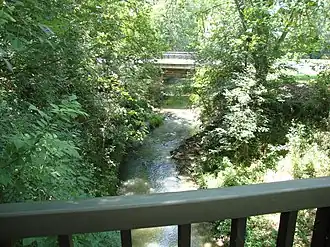 L'Aussonnelle, qui traverse Fontenilles.