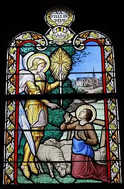 Apparition de Saint-Michel à Jeanne-d'Arc.