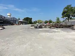 Le puits Davy dans son environnement.