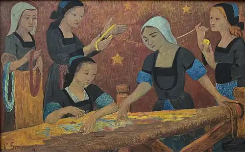 Paul Sérusier, La Tapisserie (1924).