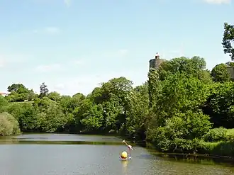 Vue du pont en direction de la Poterne.