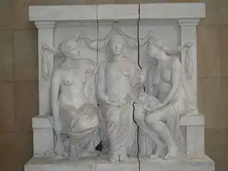 La Vérité, la Philosophie et la Nature (1910), plâtre, Paris, musée d'Orsay.