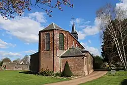 Chevet de l'église.