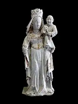 La Vierge et l'Enfant XVe siècle.