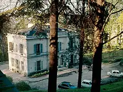 La Villa Viardot en 1975 - Façade sud vue depuis la datcha d'Ivan Tourgueniev.