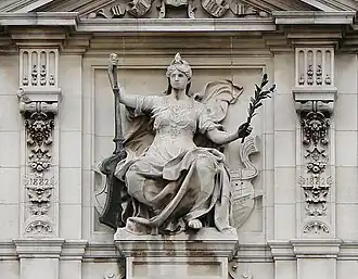 La Ville de Paris (1881), hôtel de ville de Paris.