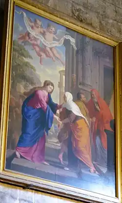 La Visitation, d'après Pierre Mignard, seconde moitié du XVIIe&nbsp;siècle-XVIIIe&nbsp;siècle.