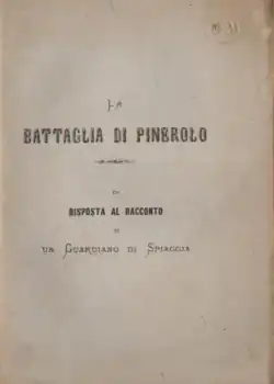 La battaglia di Pinerolo (1872), publiée en réponse à Un guardiano di spiaggia.