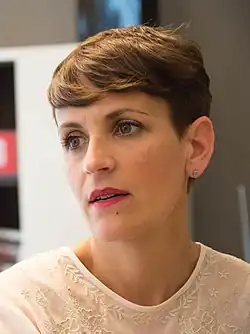 María Chivite, présidente de la Communauté forale de Navarre.