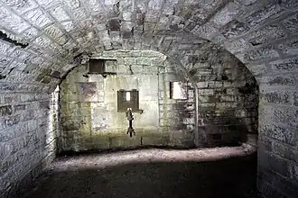 La caponnière simple du saillant 3.