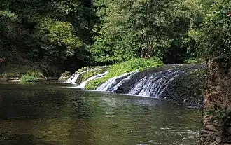 La chaussée du Lay au Berg.