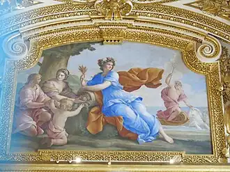 La déesse de l'Agriculture favorise les travaux agricoles