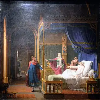 La Déférence de saint Louis pour sa mère (1808), Arenenberg, Salenstein