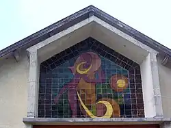 La fresque de la chapelle.