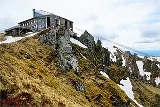 Vue de la gare d'arrivée.