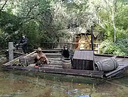 Décors de La Jungla à Parque de Atracciones de Madrid