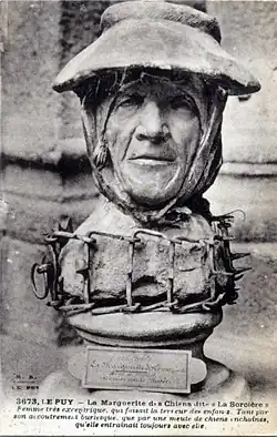 La Marguerite des Chiens dite La Sorcière, carte postale du Puy-en-Velay (Haute-Loire).