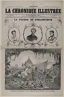 La Chronique Illustrée – La poudre de Perlimpinpin (1869)