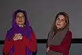 La réalisatrice Mona Zandi Haghighi et l'actrice Fatemeh Motamed Arya