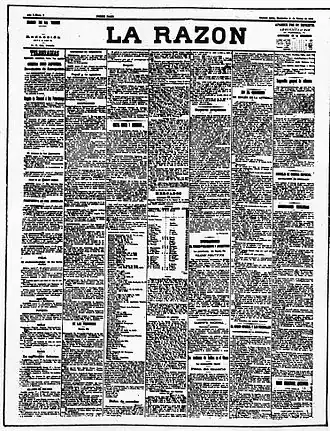 Image illustrative de l’article La Razón (Argentine)