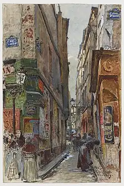 En 1905 (dessin de Frédéric Houbron).