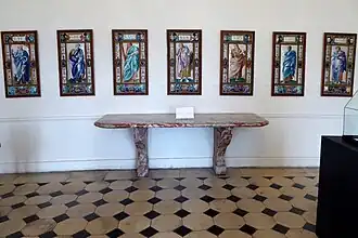 La série des 12 apôtres : Pierre, Paul, André, Jacques, Jean, Thomas, Jacques le Mineur